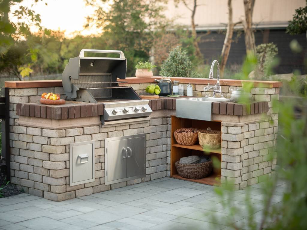 How to build a diy outdoor kitchen on a budget